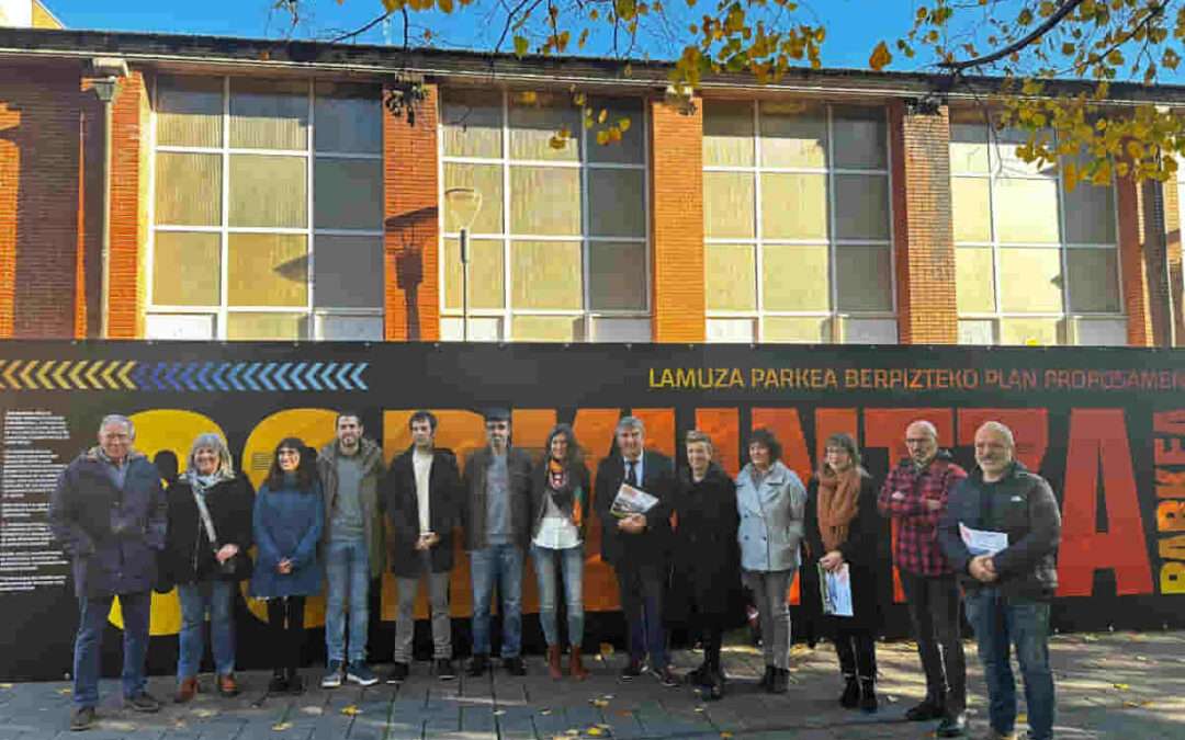 Laudio expone su propuesta para el parque Lamuza