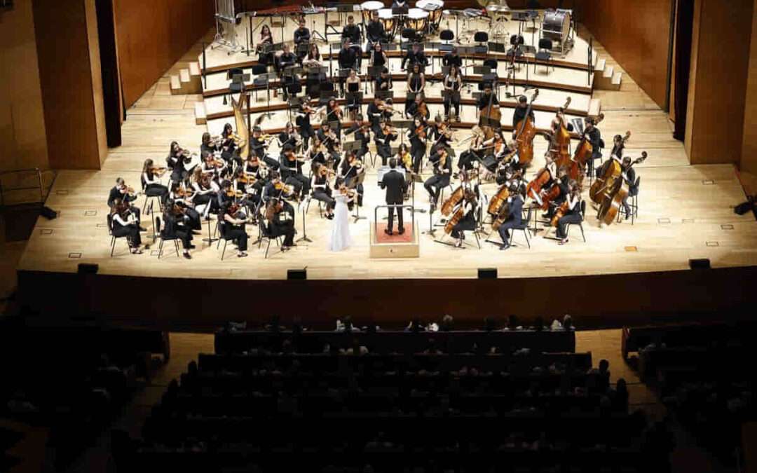 Concierto didáctico de la  Euskal Herriko Gazte Orkestra en Gasteiz