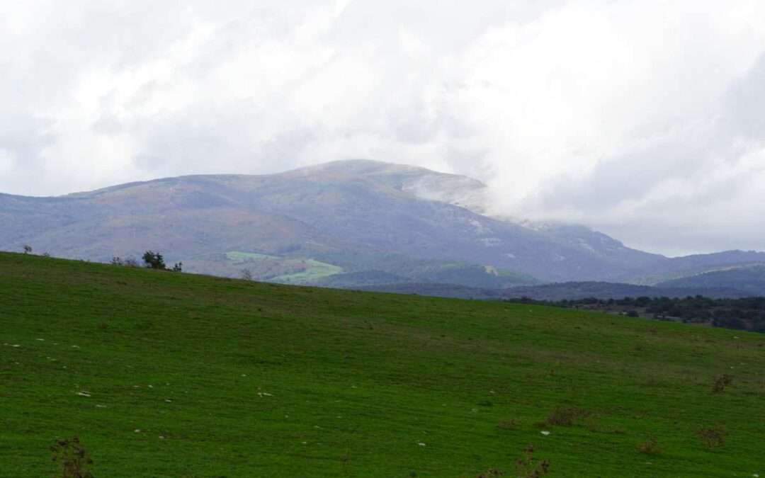 El helicóptero de la Ertzaintza rescata a una mujer de 60 años en el Gorbea