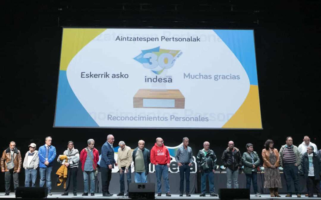 Desgaitasuna duten langileak, ikusgai Indesan