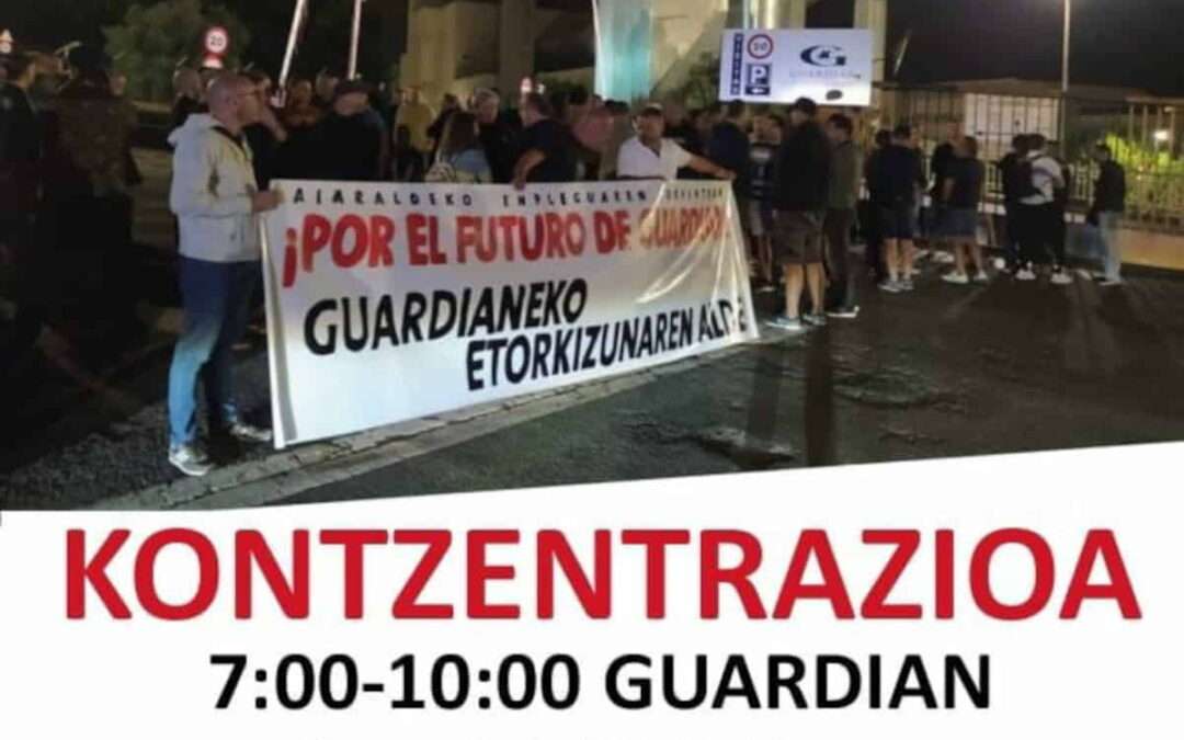 El TSJPV rechaza suspender la parada del horno de Guardian