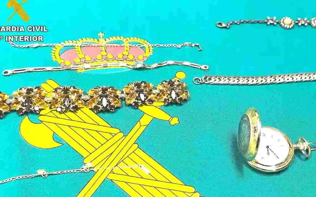 La Guardia Civil detiene a un ladrón de joyas en Treviño