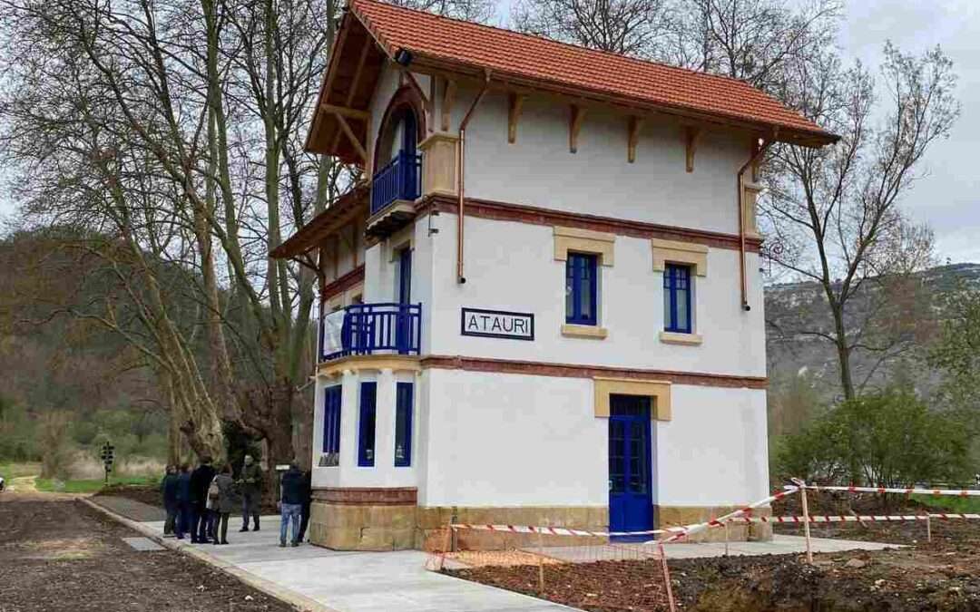 Finaliza la primera fase de la rehabilitación de la estación de Atauri