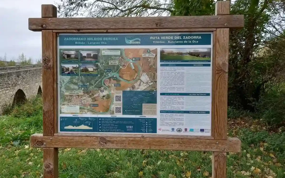 Licitadas las obras del tramo Víllodas-Trespuentes de Ruta Verde del Zadorra