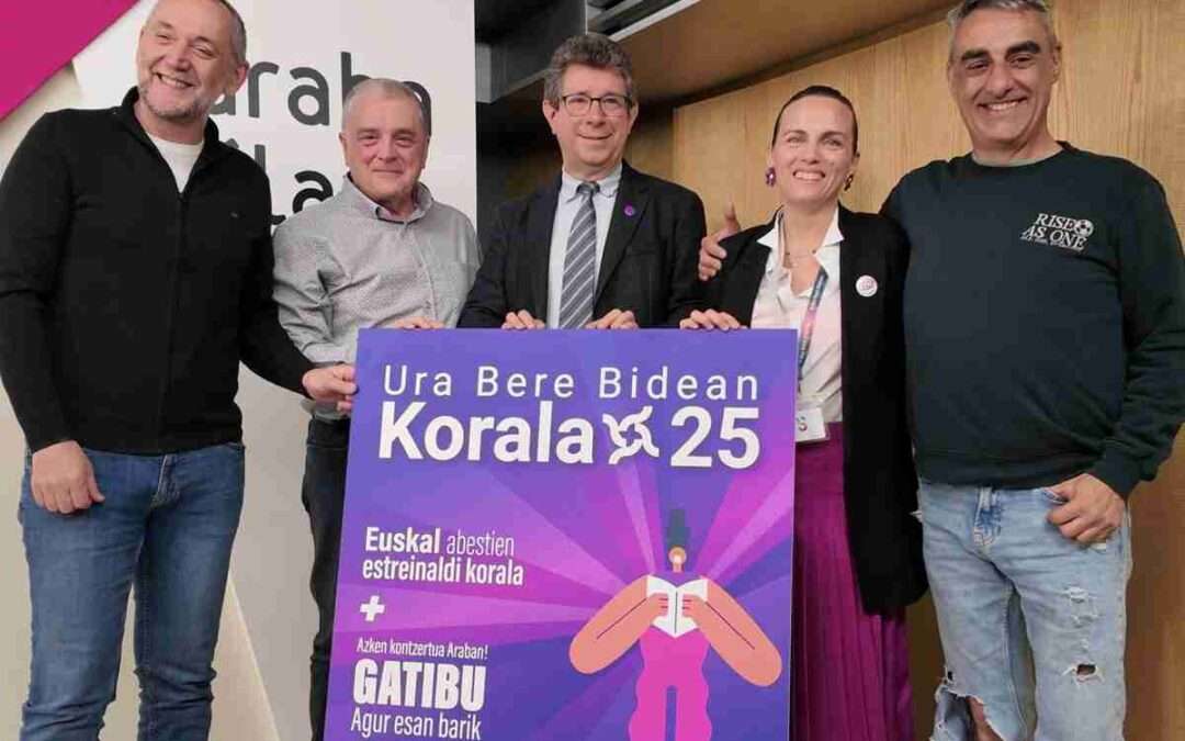 Ura Bere Bidean Arabara itzultzen da Korala ikuskizunarekin