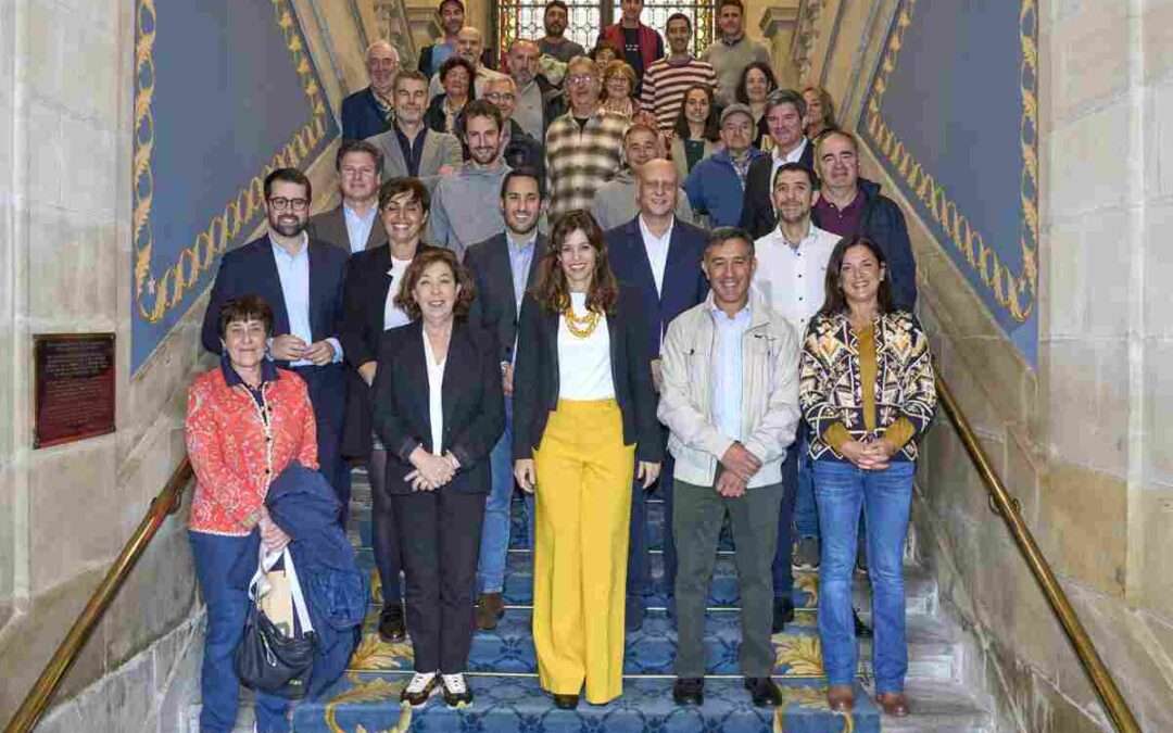 Recepción por San Isidro a los concejos de Gasteiz