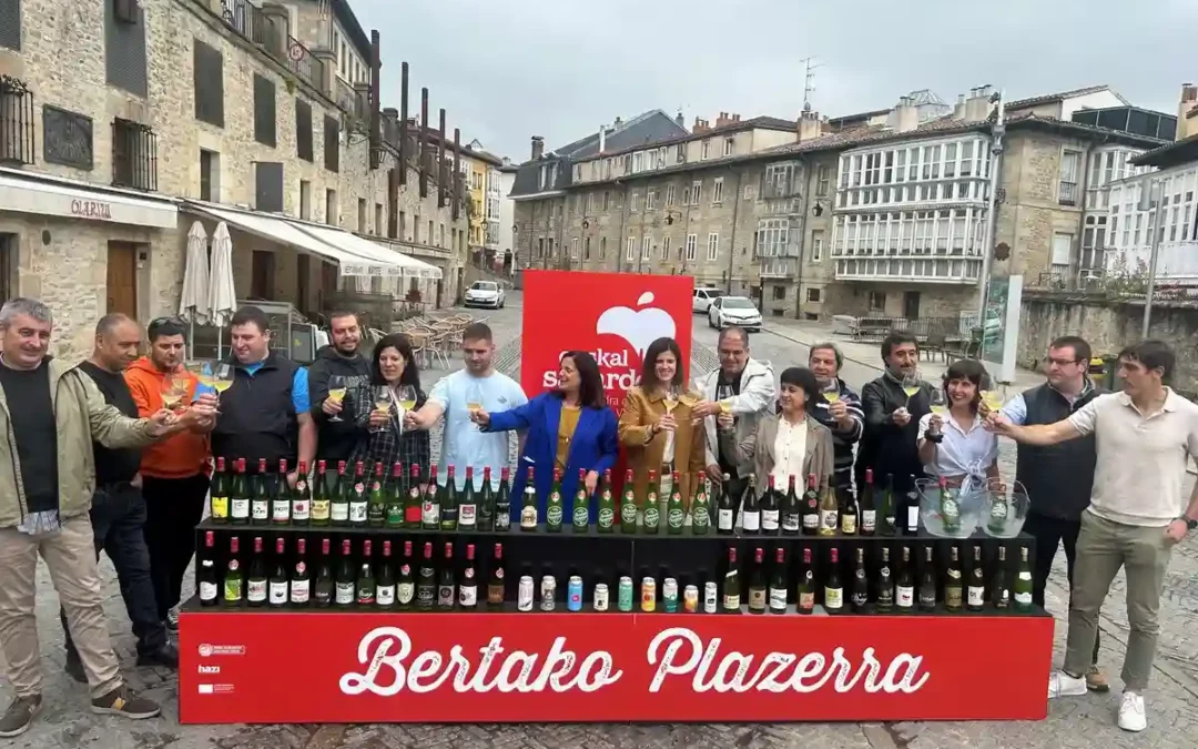 Topa! Gasteiz presenta el sábado en el Machete la nueva sidra cosecha 2024