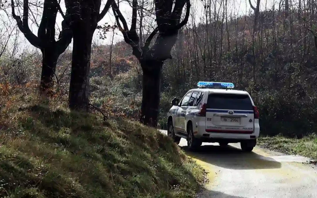 Detenido en Valdegovía tras quedarse dormido en un coche en el que llevaba marihuana