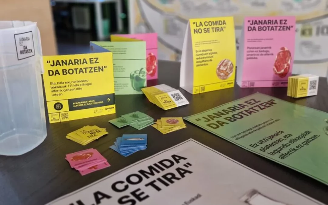 Euskadi busca ser referente en la lucha contra el desperdicio alimentario