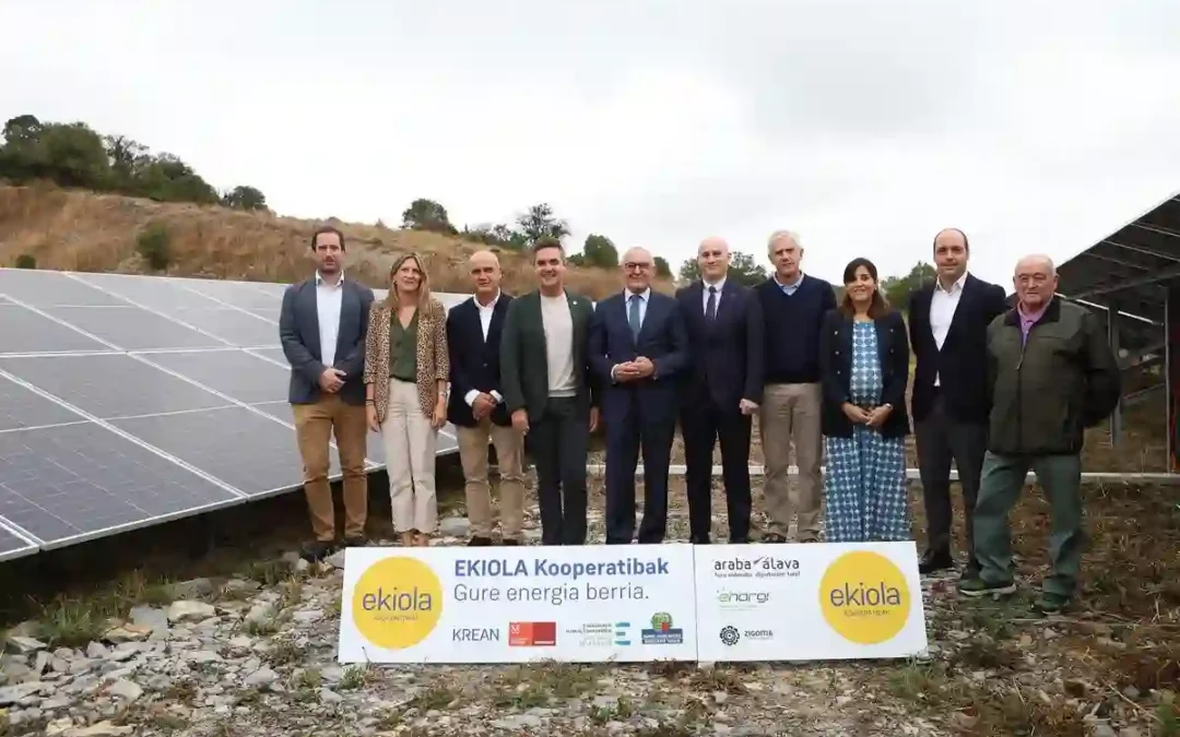 Ekiola Gorbeialdea se conecta a la red y empieza a producir energía renovable