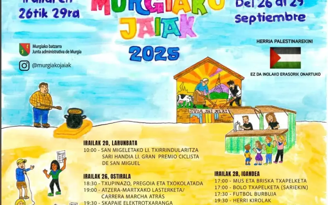 Murgia vive sus fiestas del 26 al 29 de septiembre: Este es el programa