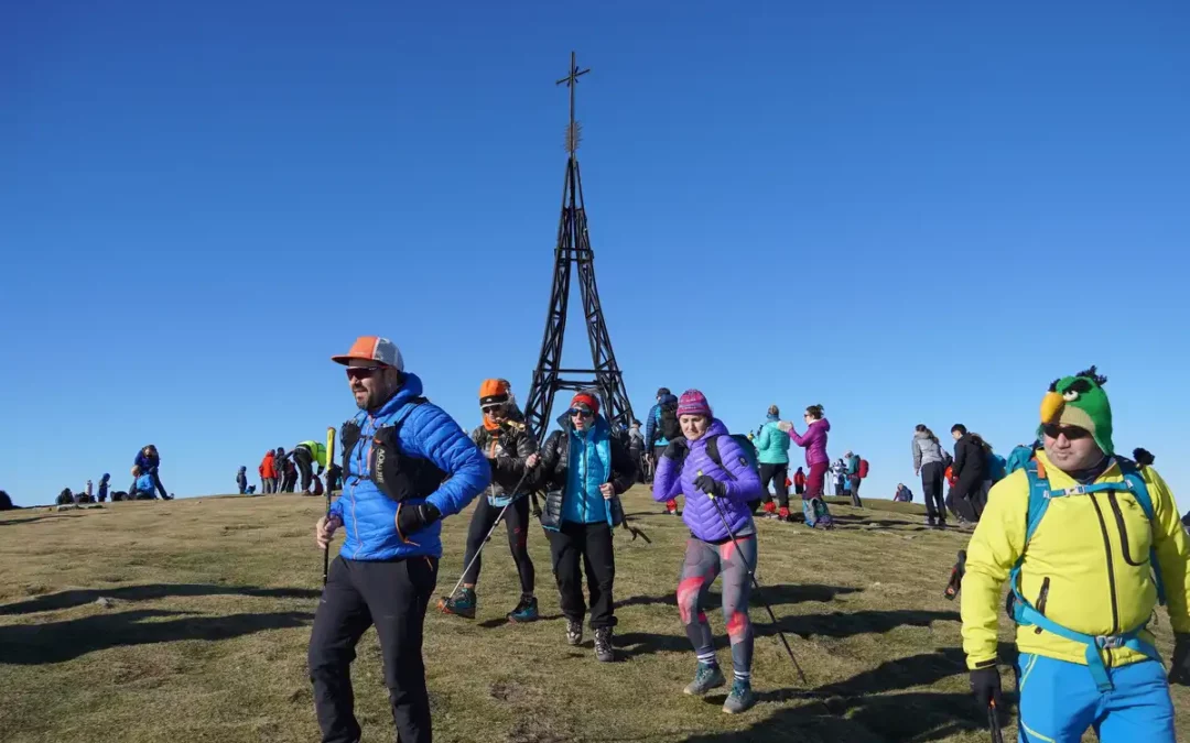 Vandalismo en la Cruz del Gorbea