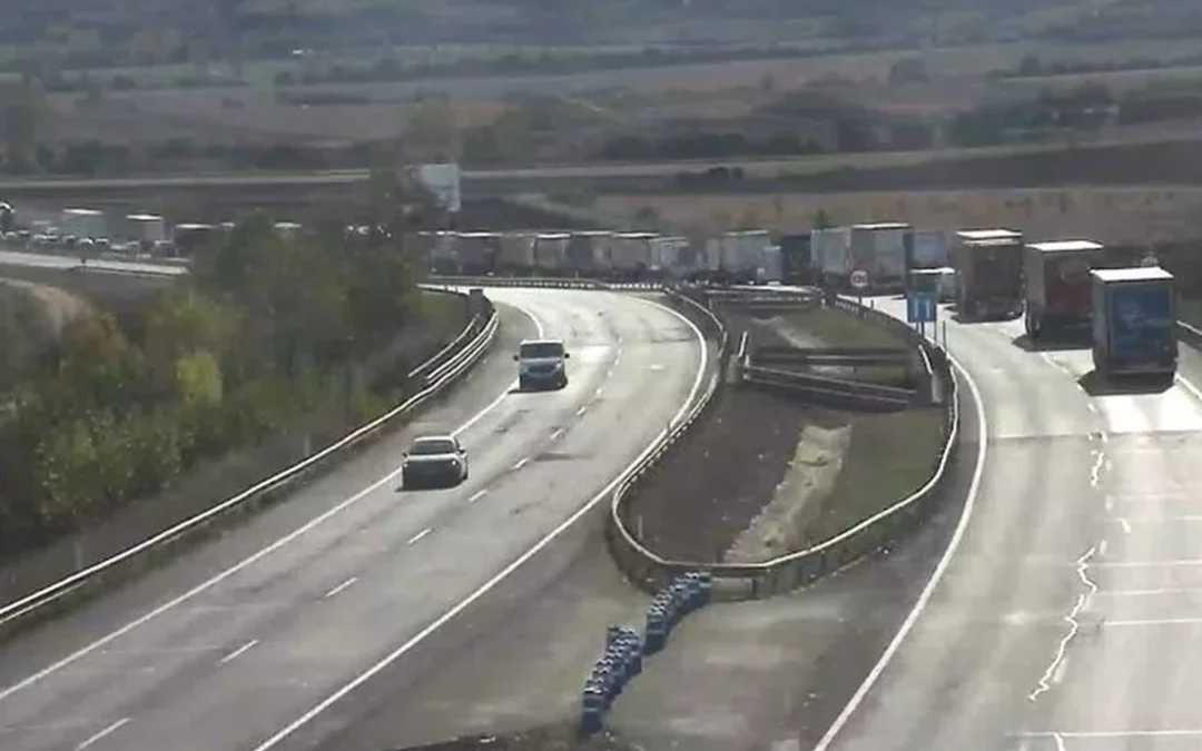 Reabierta al tráfico la A-1 en Agurain