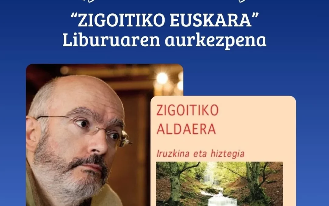 Se retrasa hasta nuevo aviso la presentación del libro ‘Zigoitiko euskara’
