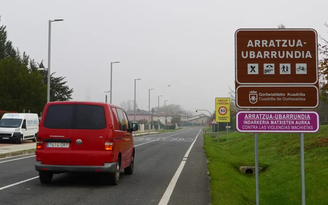 EH Bildu pide construir una rotonda en el cruce de Zurbano
