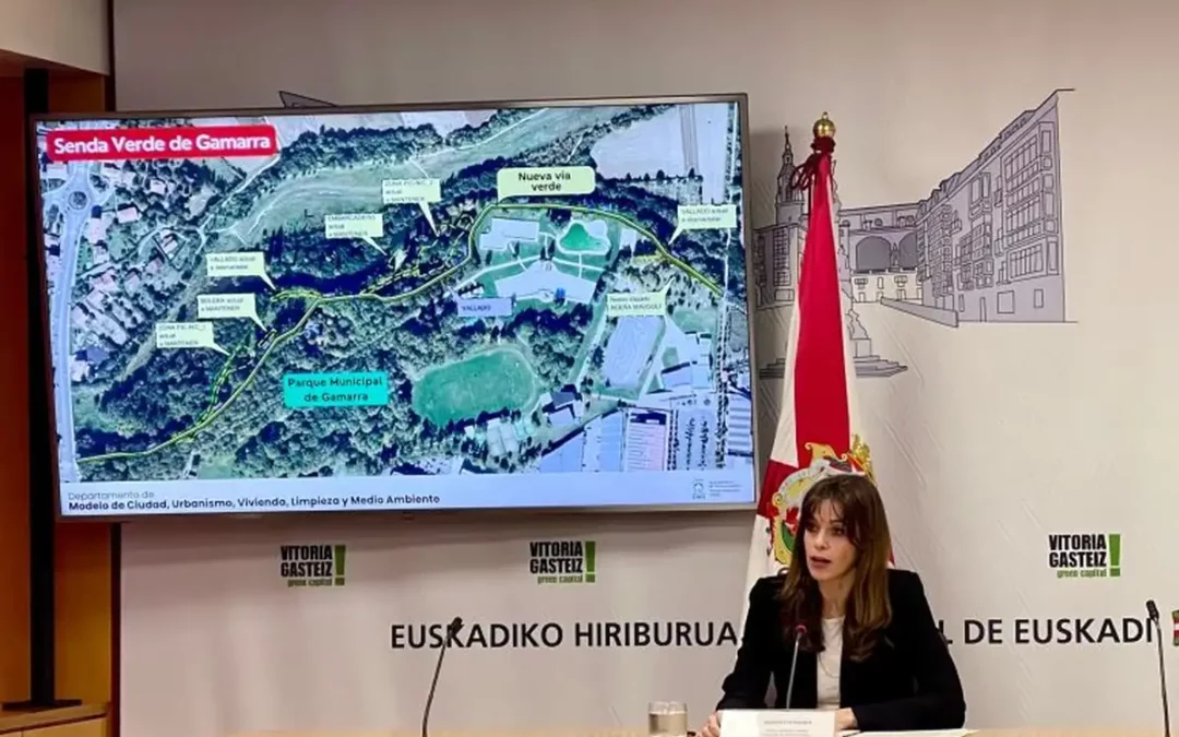 Una senda verde conectará Gamarra con la Vía del Vasco-Navarro a lo largo del Zadorra