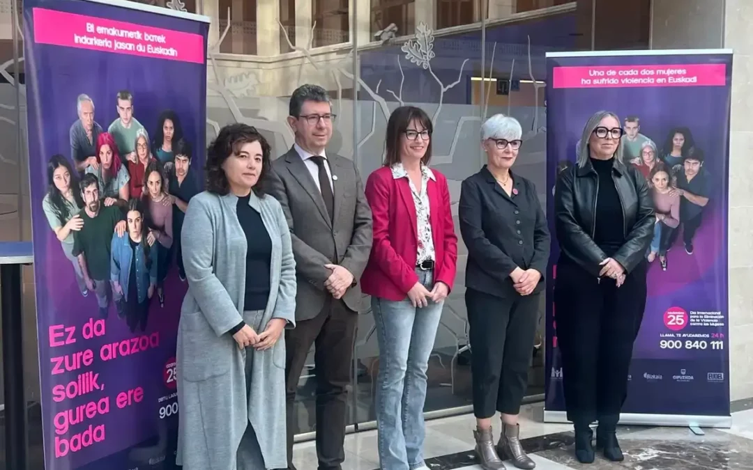 LAIA programa más de 60 actividades por toda Araba con motivo del 25N