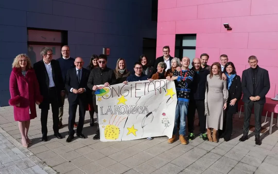 La Diputación da por cerradas las listas de espera para personas con discapacidad intelectual con la apertura de Lakondoa