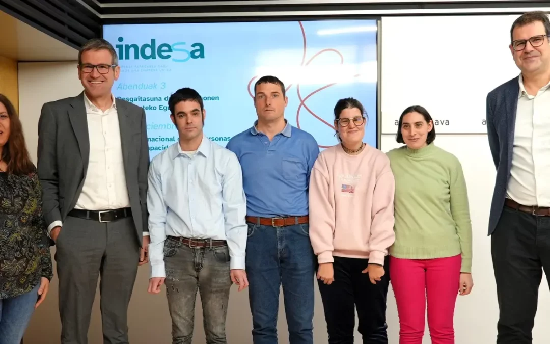 Indesa reivindica el derecho a un proyecto vital propio para Ekaitz, Rosalina, Aaron, Alazne y Zuriñe