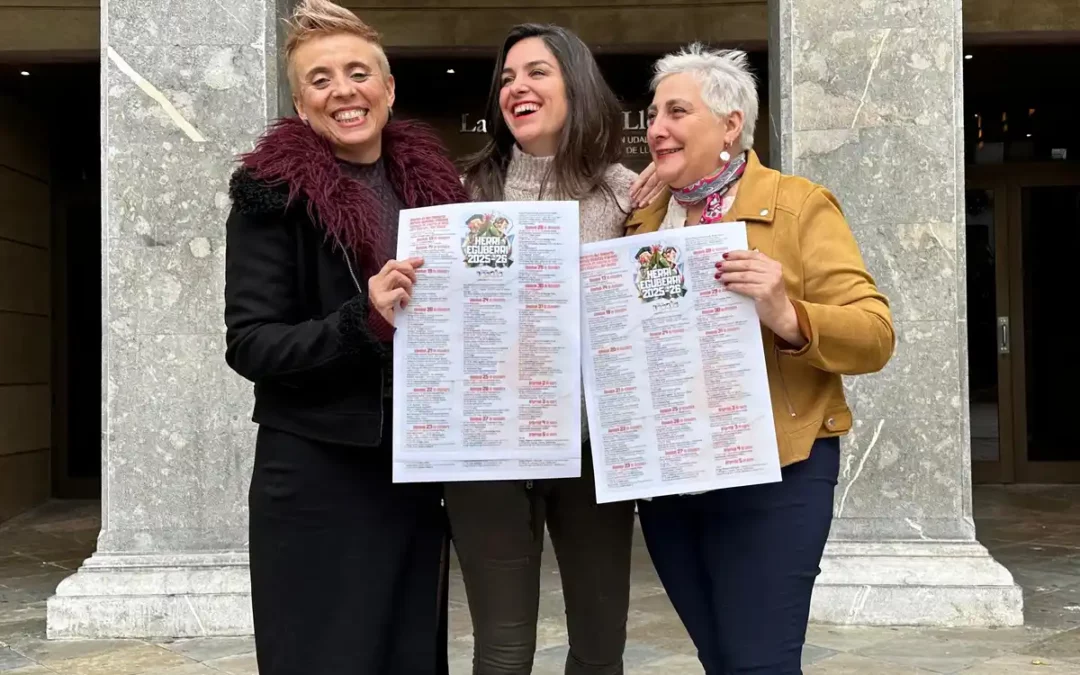 Mari Domingiren eta Olentzeroren bizilekua izango da Laudioko Kultura Etxea Eguberri honetan