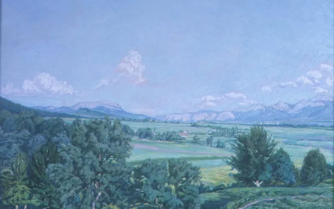 Las Juntas Generales exhibirán cuatro paisajes de Fernando de Amárica