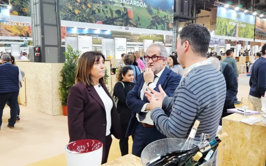 Euskadi acompaña a la Barcelona Wine Week a 48 empresas vascas, 38 de ellas alavesas