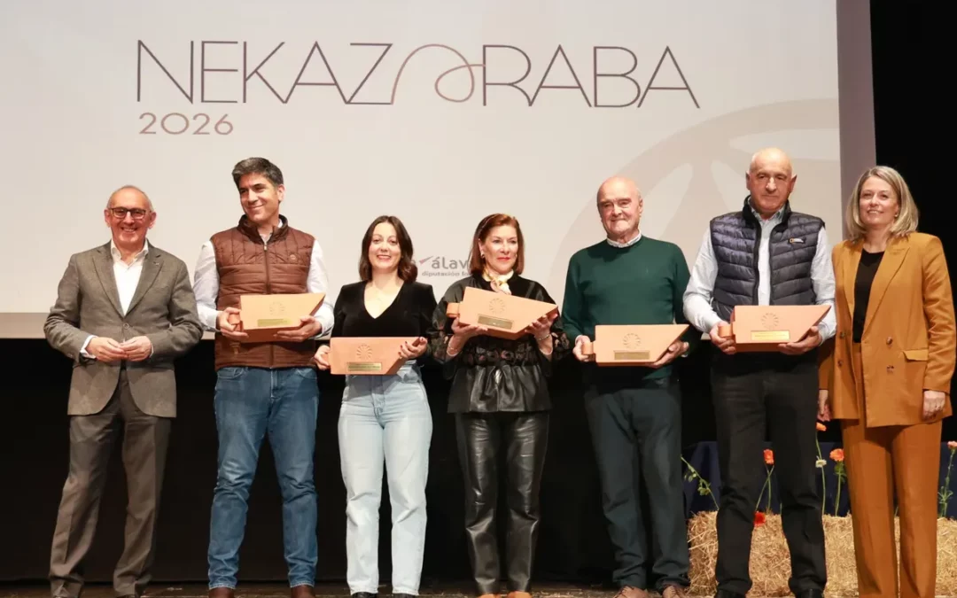 Estos son los galardonados con los Premios Nekazaraba 2026