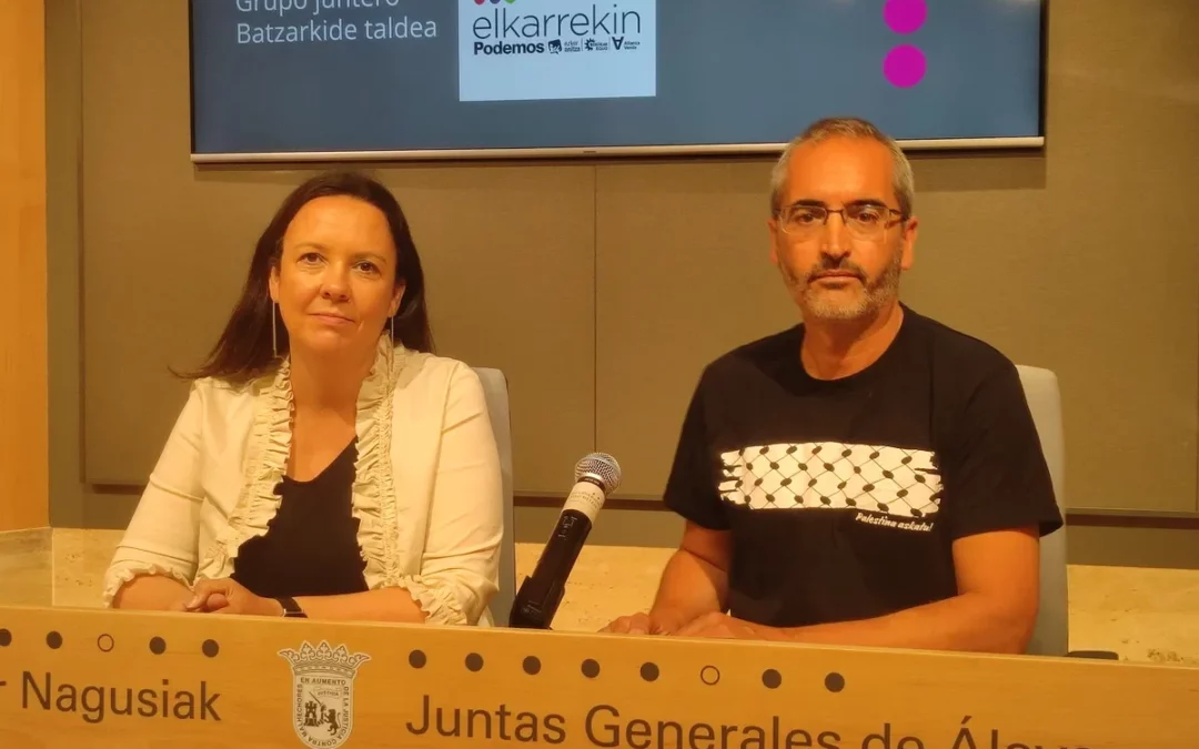 Elkarrekin Podemos IU pide transporte público gratuito para menores de 20 años en Álava