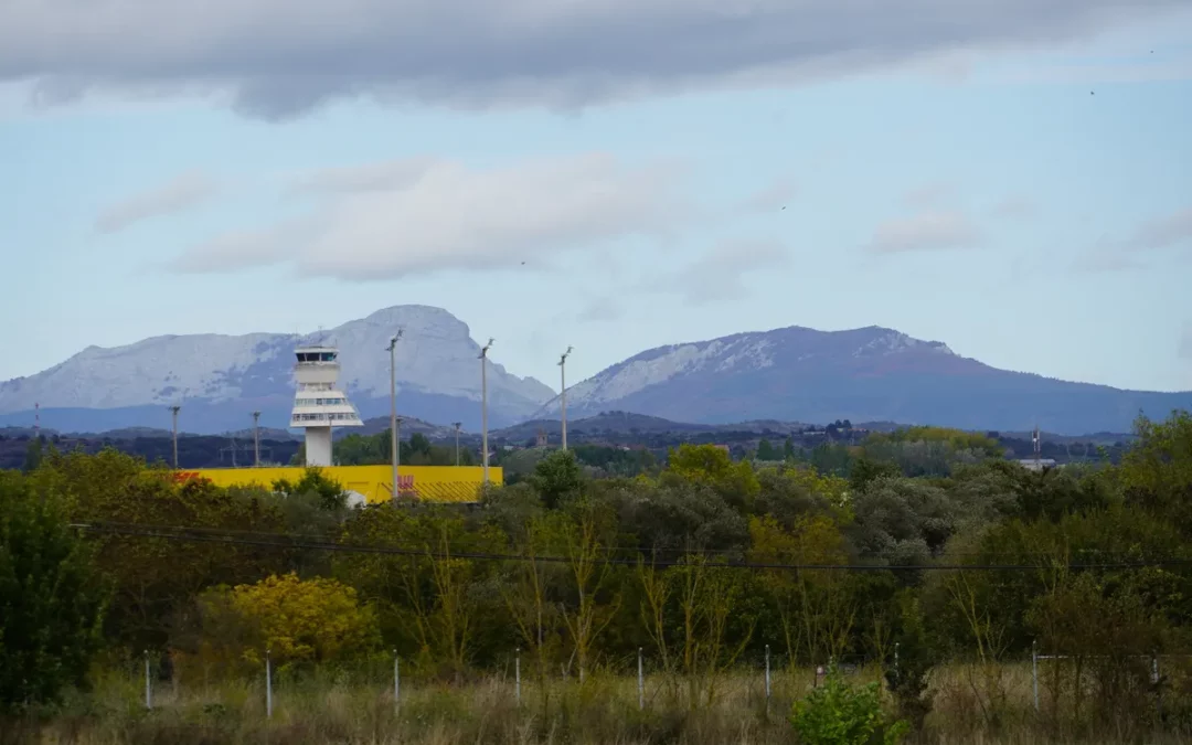 Se dispara el tráfico de pasajeros en Foronda; sigue el progresivo retroceso de mercancías