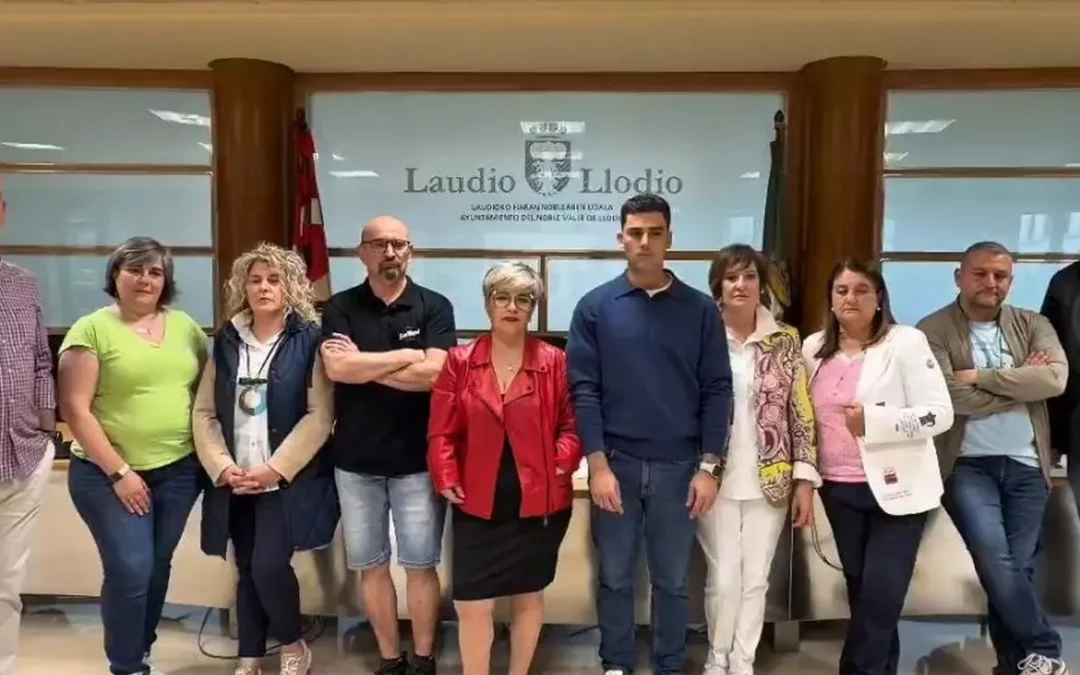 EAJ-PNV, OMNIA y PSE-EE denuncian la “parálisis” del Gobierno de Laudio tras un pleno «sin contenido»