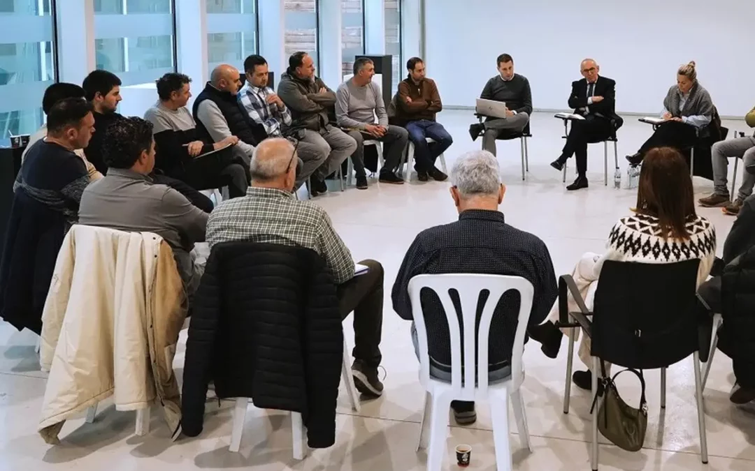 El primer sector de Aiaraldea, Lautada y Rioja Alavesa traslada sus preocupaciones al diputado general