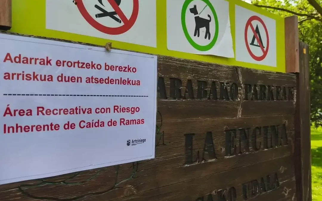 Artziniega amplía el perímetro de seguridad en la campa de La Encina, que permanecerá cerrada durante todo 2026