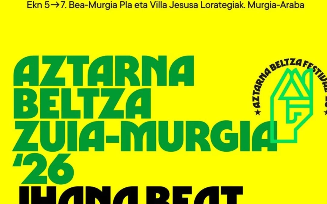 El Aztarna Beltza Festival vuelve a Murgia del 5 al 7 de junio