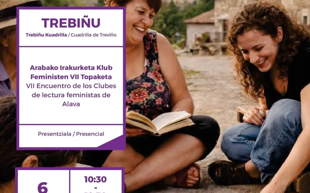 Arabako irakurketa feministako klubek Trebiñun itxiko dute ikasturtea