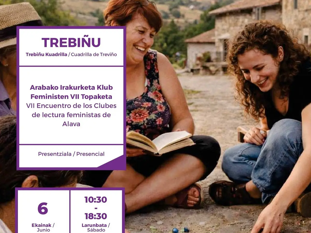 arabako-irakurketa-feministako-klubak-trebinun Arabako irakurketa feministako klubetako parte-hartzaileen ikasturte amaierako topaketa Trebiñun