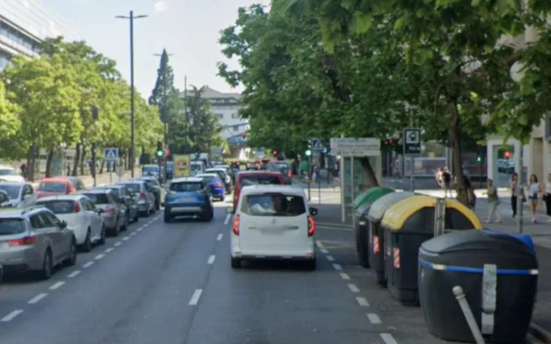 Comienzan las obras para crear 14 paradas exclusivas de Alavabus en Vitoria-Gasteiz