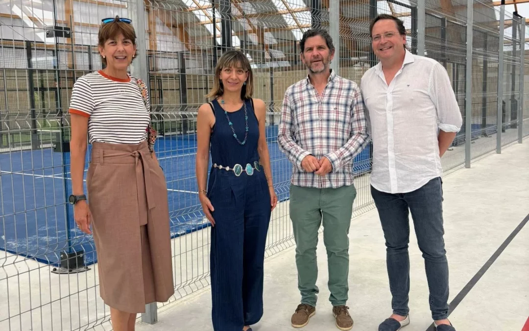 La Diputación invierte cerca de 500.000 euros en mejorar instalaciones deportivas y espacios públicos de Zuia, Zigoitia e Izarra