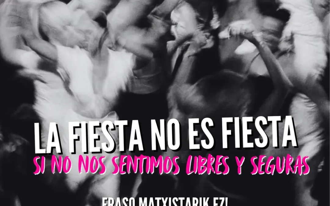 La juventud de Rioja Alavesa diseña la campaña ‘Jaia ez da jaia denok aske ez bagara’ para promover unas fiestas igualitarias