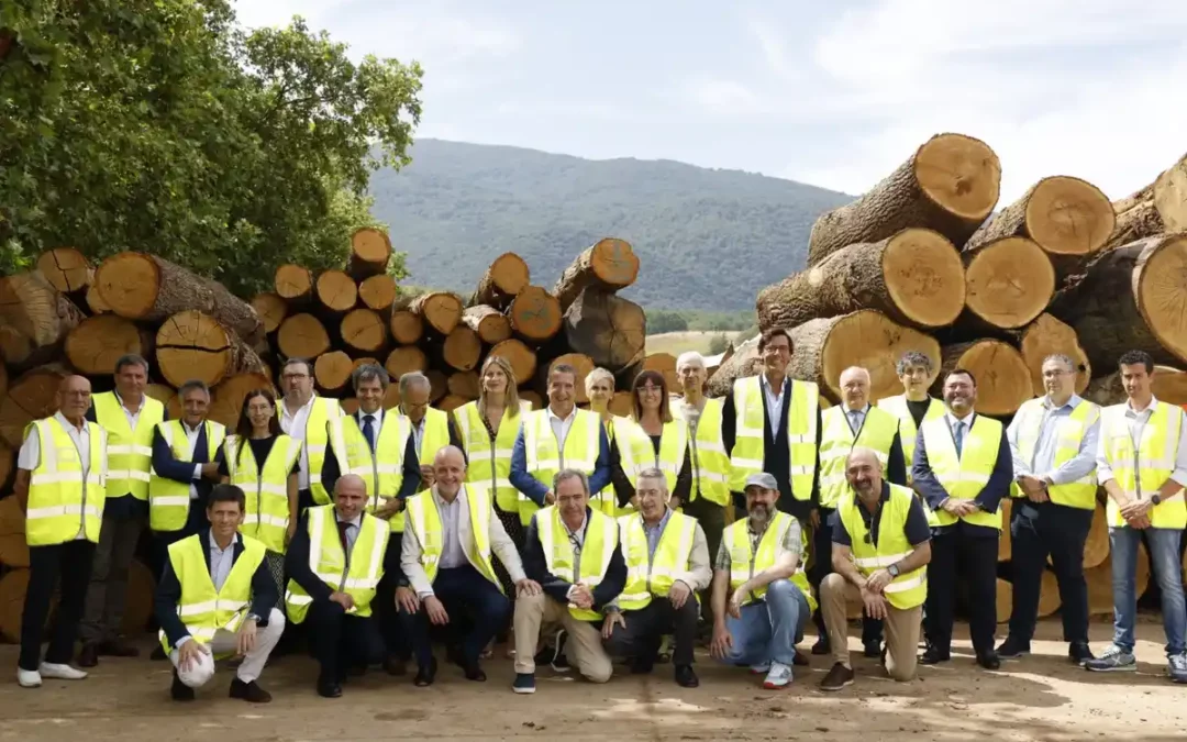 Maderas Gámiz reinaugura su planta de Kanpezu tras invertir 3,1 millones en su modernización