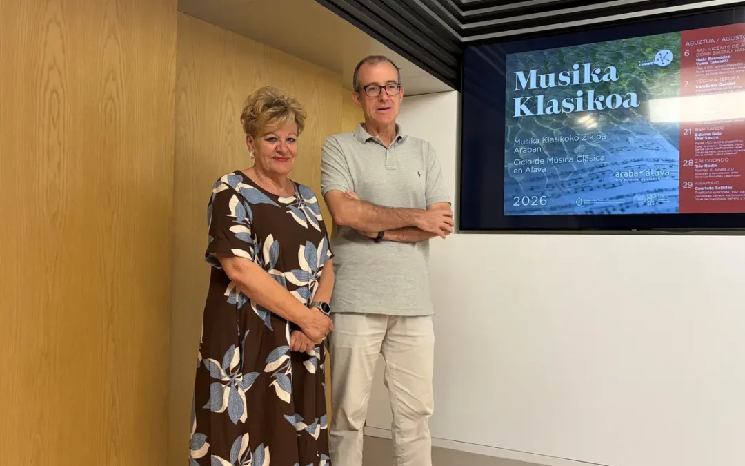 El Ciclo de Música Clásica de Álava recorrerá seis localidades con conciertos gratuitos durante agosto