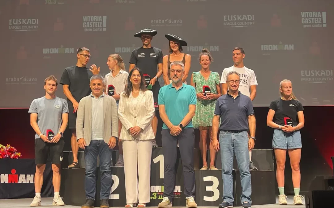 El Ironman Vitoria-Gasteiz 2026 entrega sus premios tras la edición del estreno del 70.3