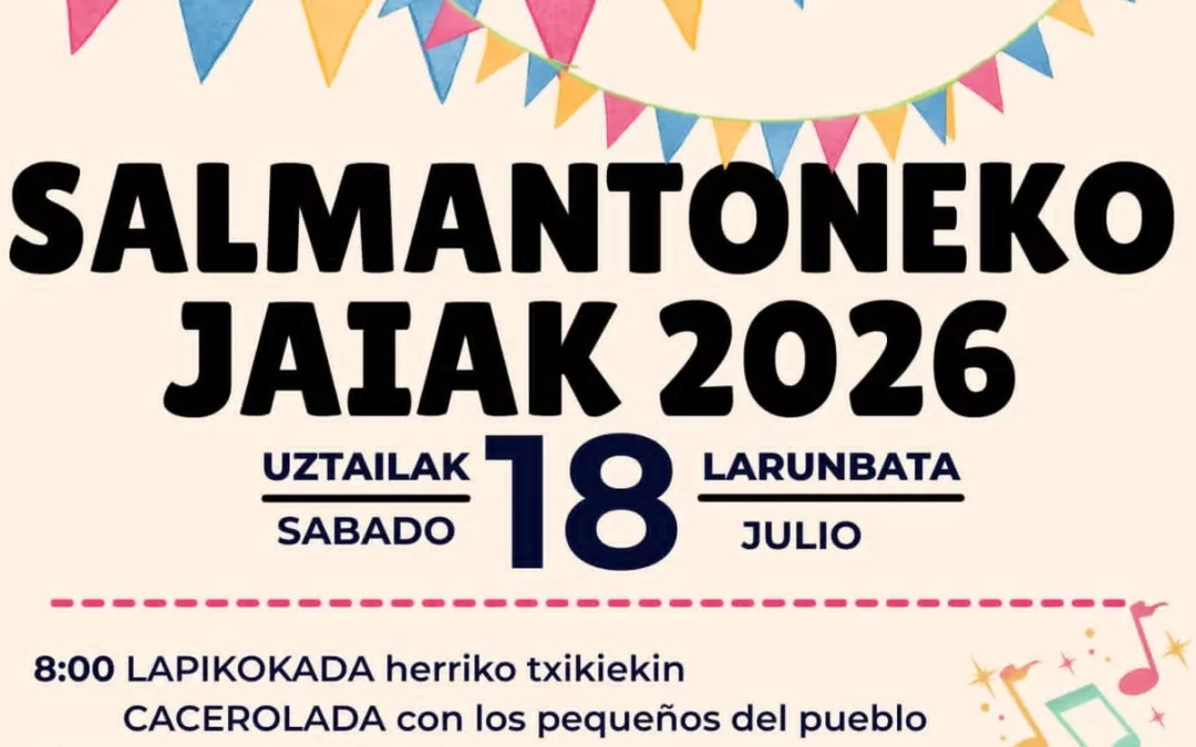 Fiestas en Salmantón el 18 de julio: este es el programa