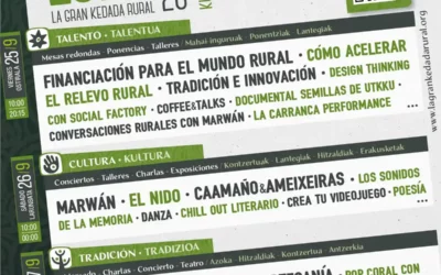 La Gran Kedada Rural reúne este fin de semana en Kuartango más de 40 actividades, conciertos y una feria gratuita