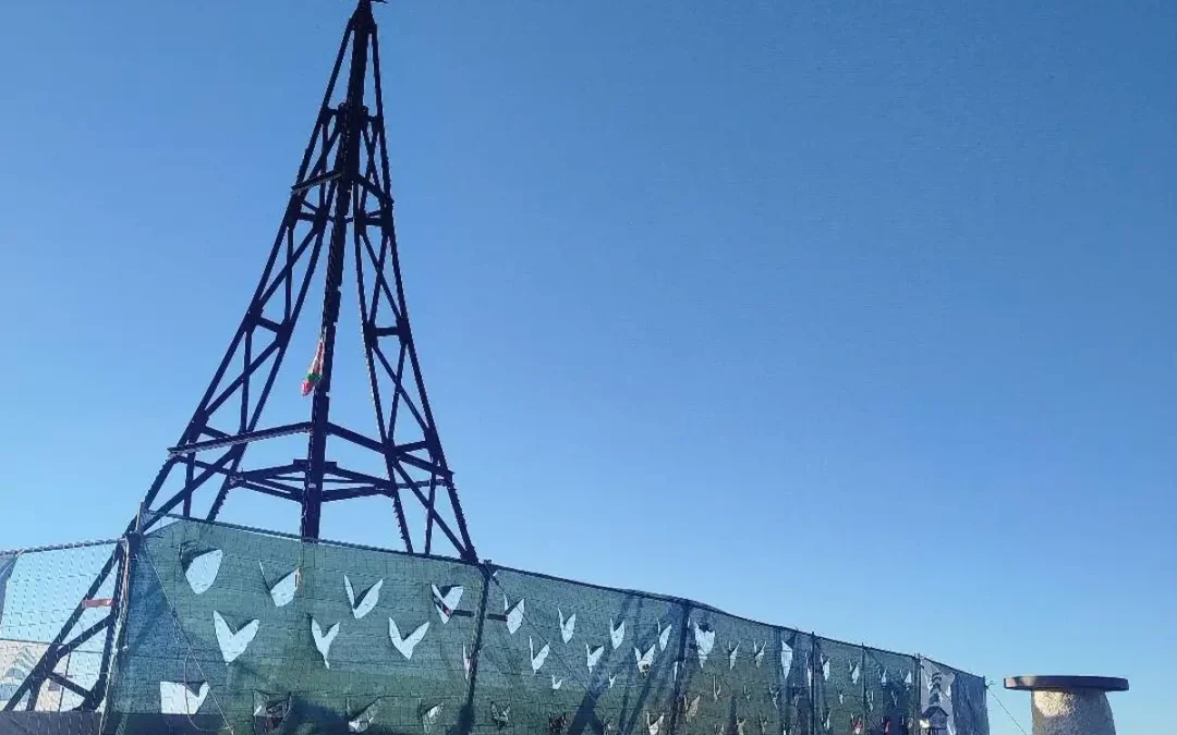 Las obras de la Cruz del Gorbea ya están en marcha