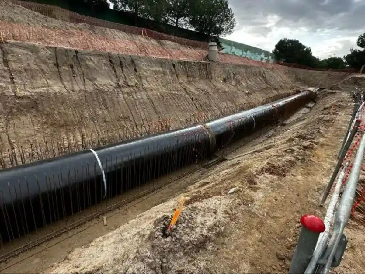 Renovación de la red de abastecimiento de agua de Zuia Red de abastecimiento de agua de Zuia