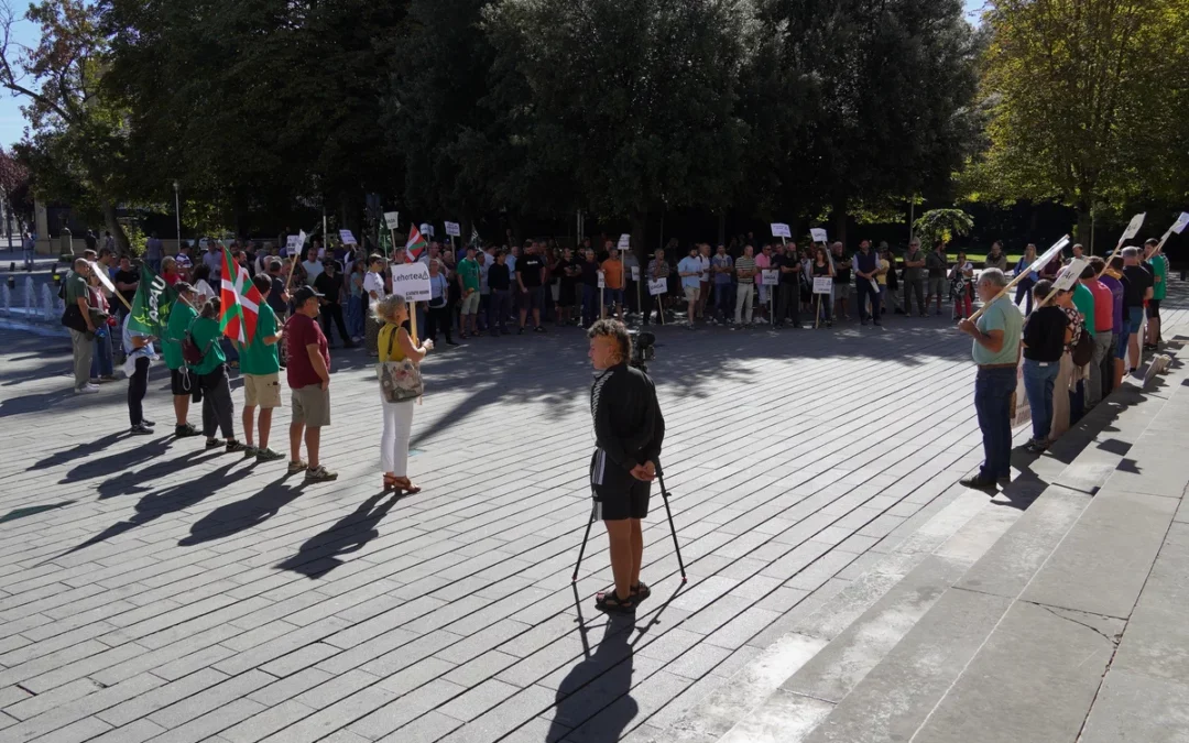 UAGA denuncia que el campo alavés «no puede más» y alerta de que la sequía puede obligar a sacrificar ganado