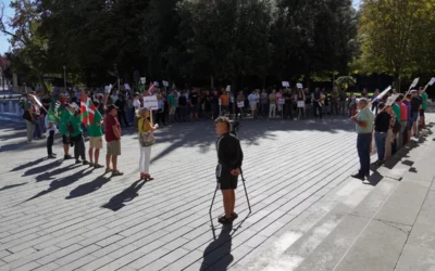 UAGA denuncia que el campo alavés «no puede más» y alerta de que la sequía puede obligar a sacrificar ganado