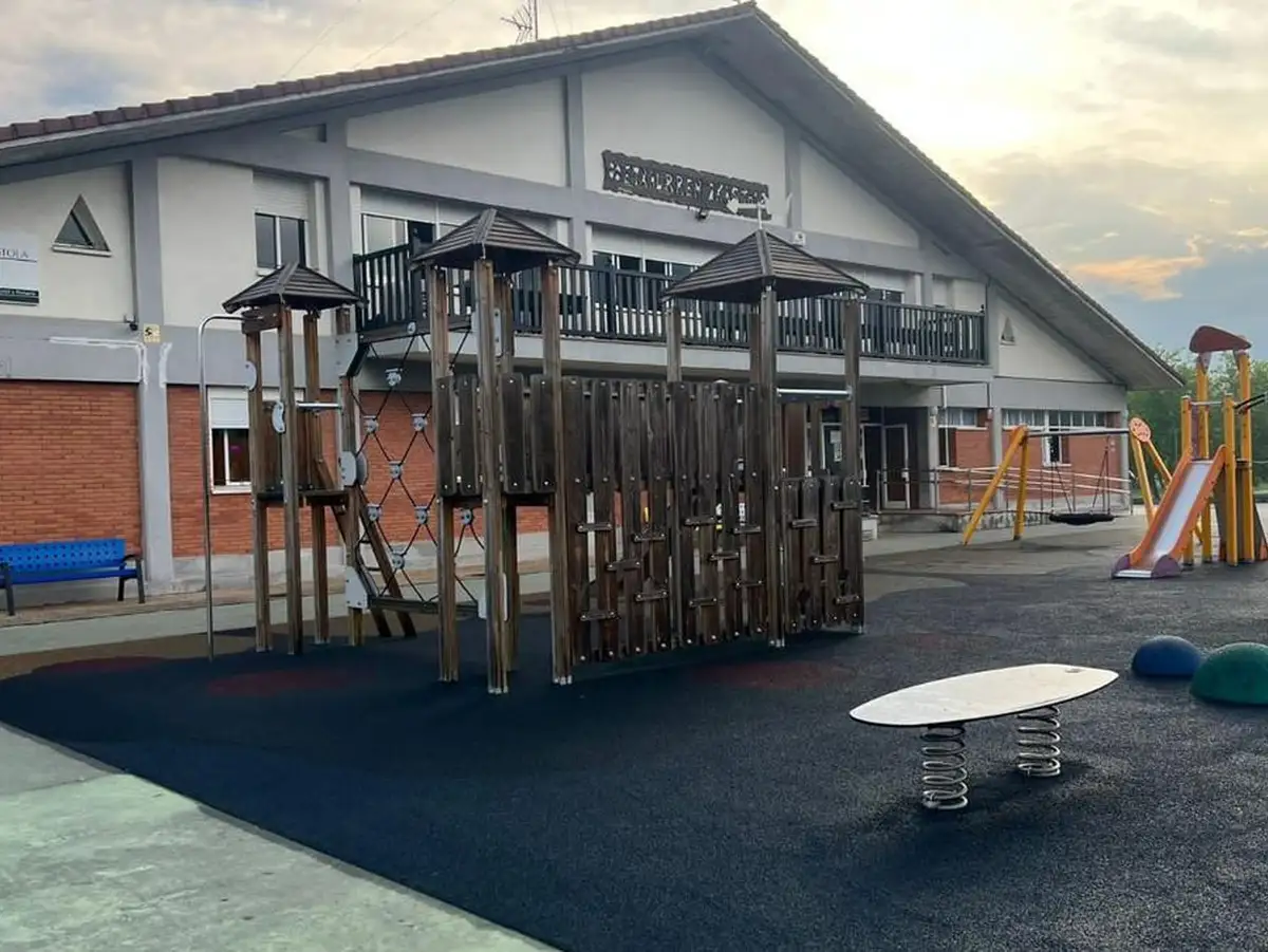 Obras de mejora en Etxaurren Ikastola Etxaurren Ikastola en Ayala