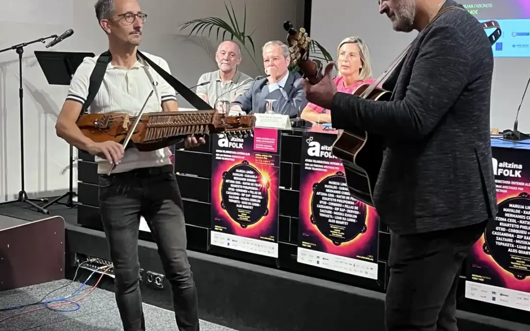 Aitzina Folk trae a Araba a Natxo de Felipe y Luar Na Lubre en su XIV edición