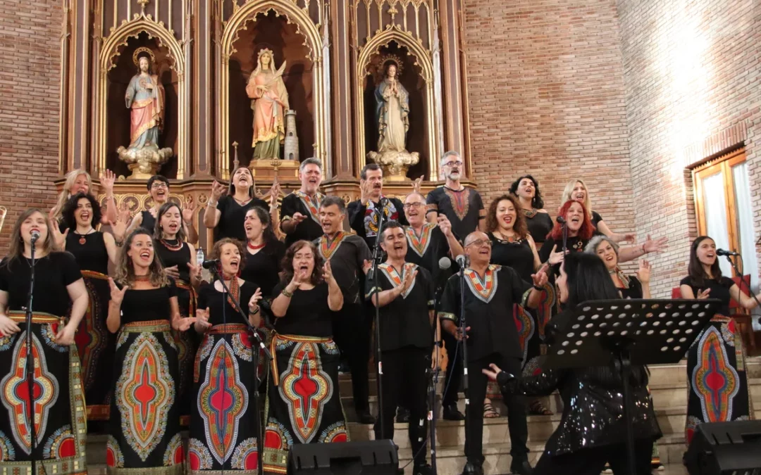 Joyful Gospel Choir celebra este sábado en Vitoria sus diez años con 25 voces y una banda de cinco músicos